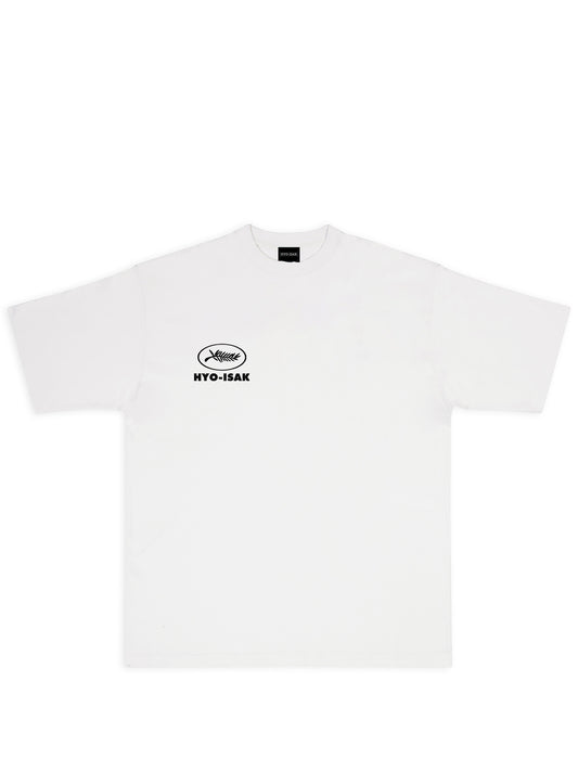 CANNES COTTON T-SHIRT IN WHITE