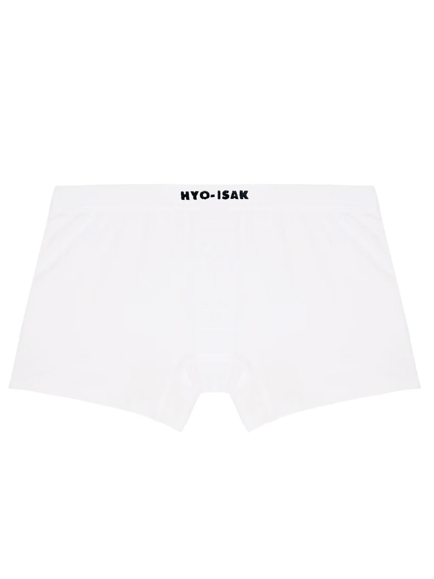 HYO-ISAK COTTON BOXER SHORTS IN WHITE