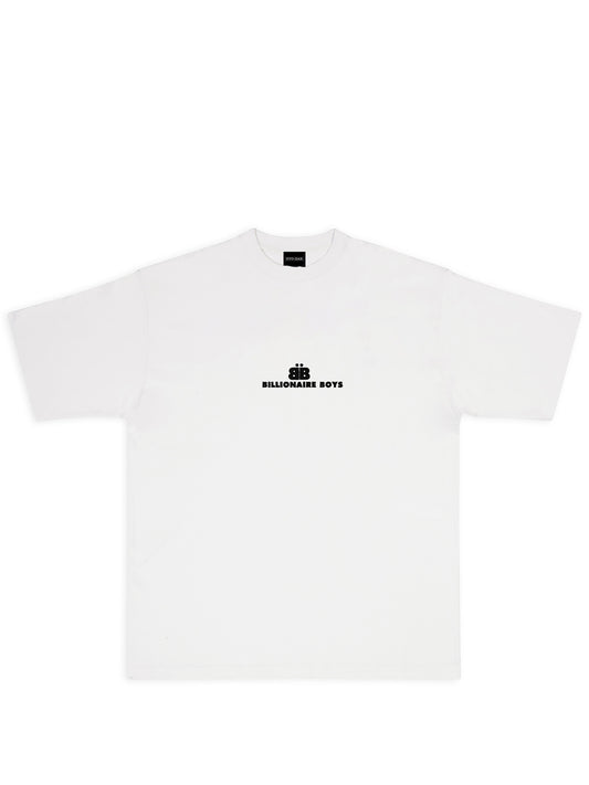 BILLIONAIRE BOYS COTTON T-SHIRT IN WHITE